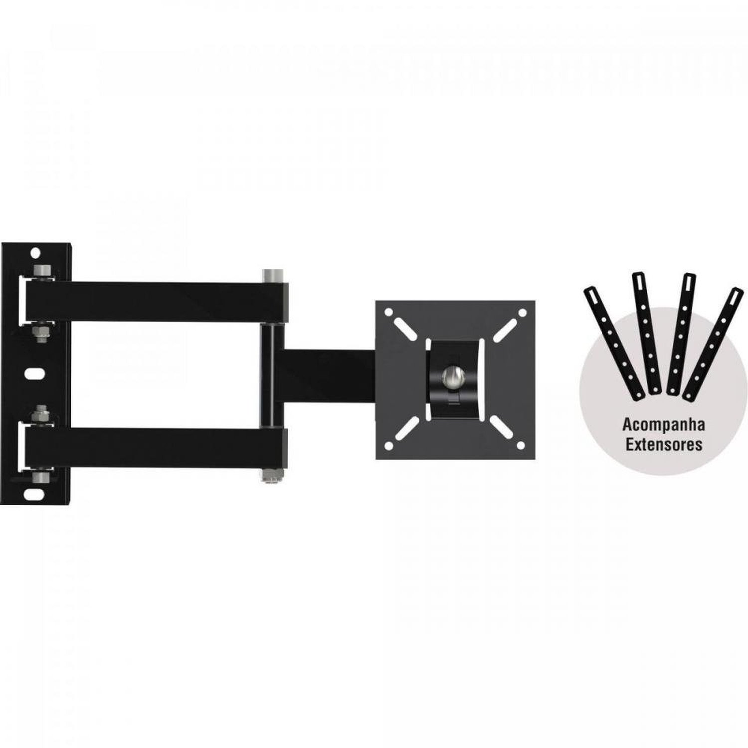 Suporte de Tv 10-56" Articulado Bra4.0 Brasforma