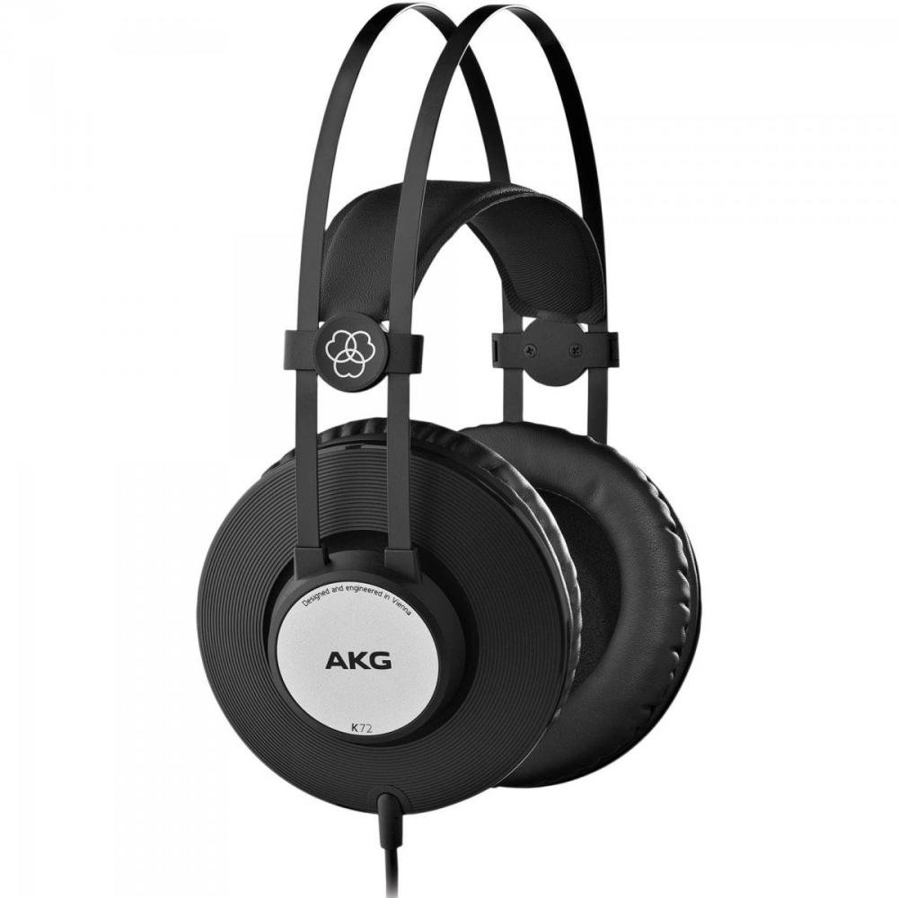 Fone de Ouvido Profissional K72 Preto Akg