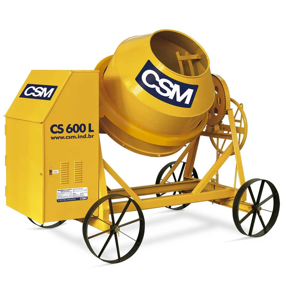 Betoneira CS 600 litros sem carregador