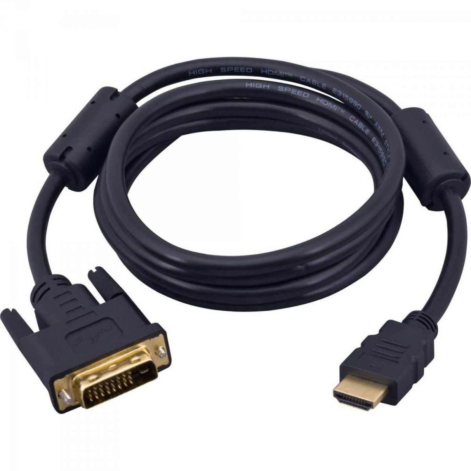Cabo HDMI X DVI-D Single Link HMD-201 1,8m Fortrek