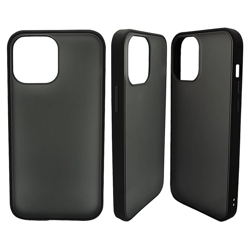 254 - Capa Para Iphone 13 Pro Max Évora Smoke Preta Legend