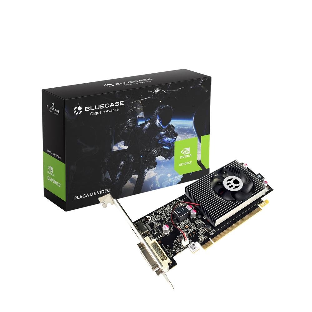 Gpu Gt 1030 2gb Gddr5 64 Bits Bluecase - Box - Dvi / Hdmi - Pn Bp-Gt1030-2gd5t1