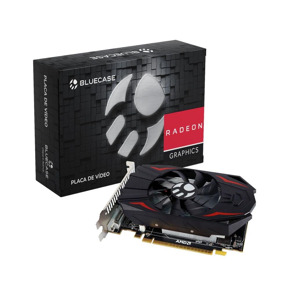 Gpu Hd 6770 1gb Gddr5 128 Bits Bluecase - Box - Dvi / Hdmi / Vga - Pn Bp-Hd6770-1gd5dbx