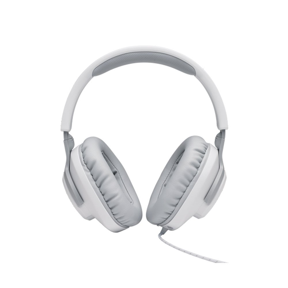 Fone de Ouvido Gamer JBL Quantum 100, com Microfone Boom Removível, Branco