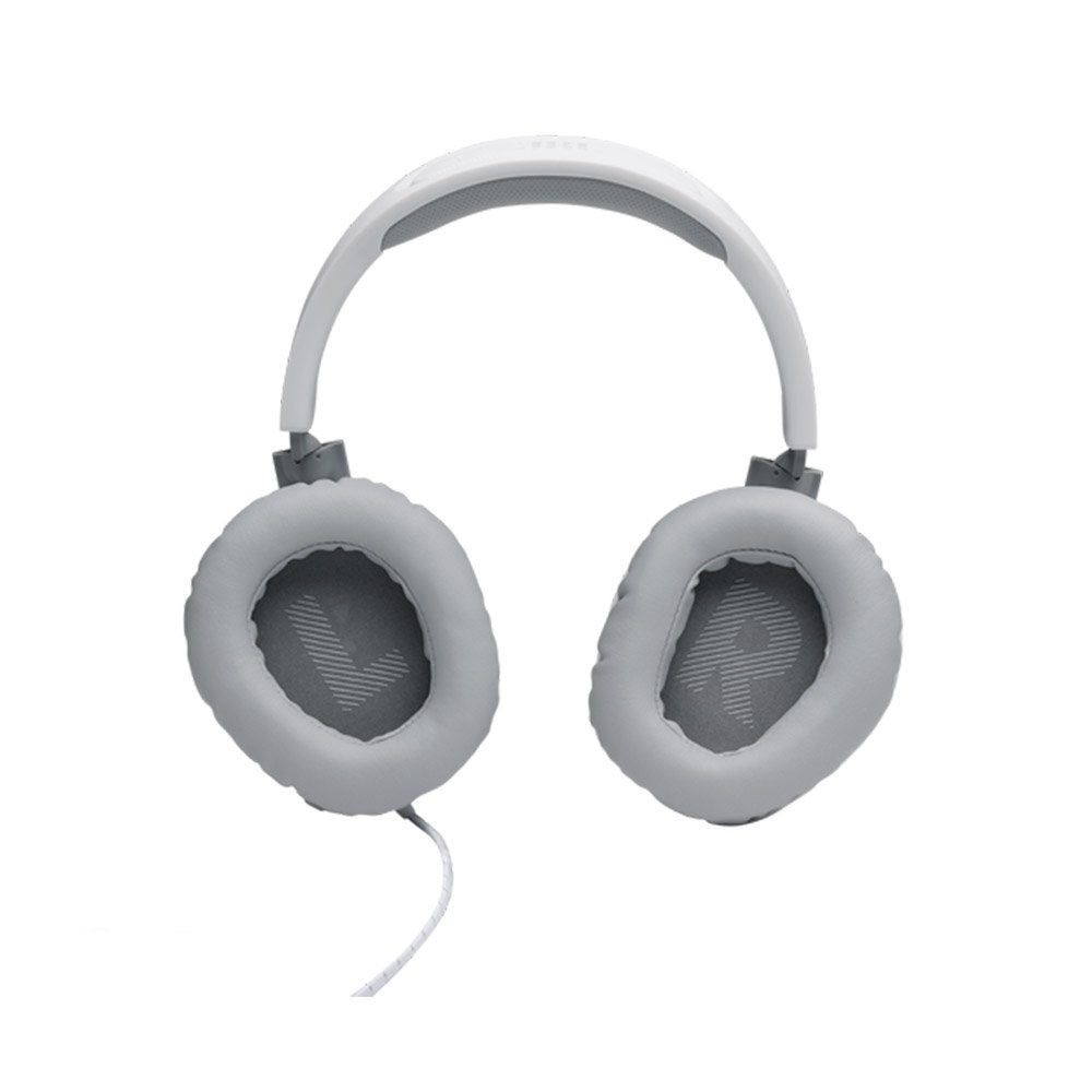 Fone de Ouvido Gamer JBL Quantum 100, com Microfone Boom Removível, Branco
