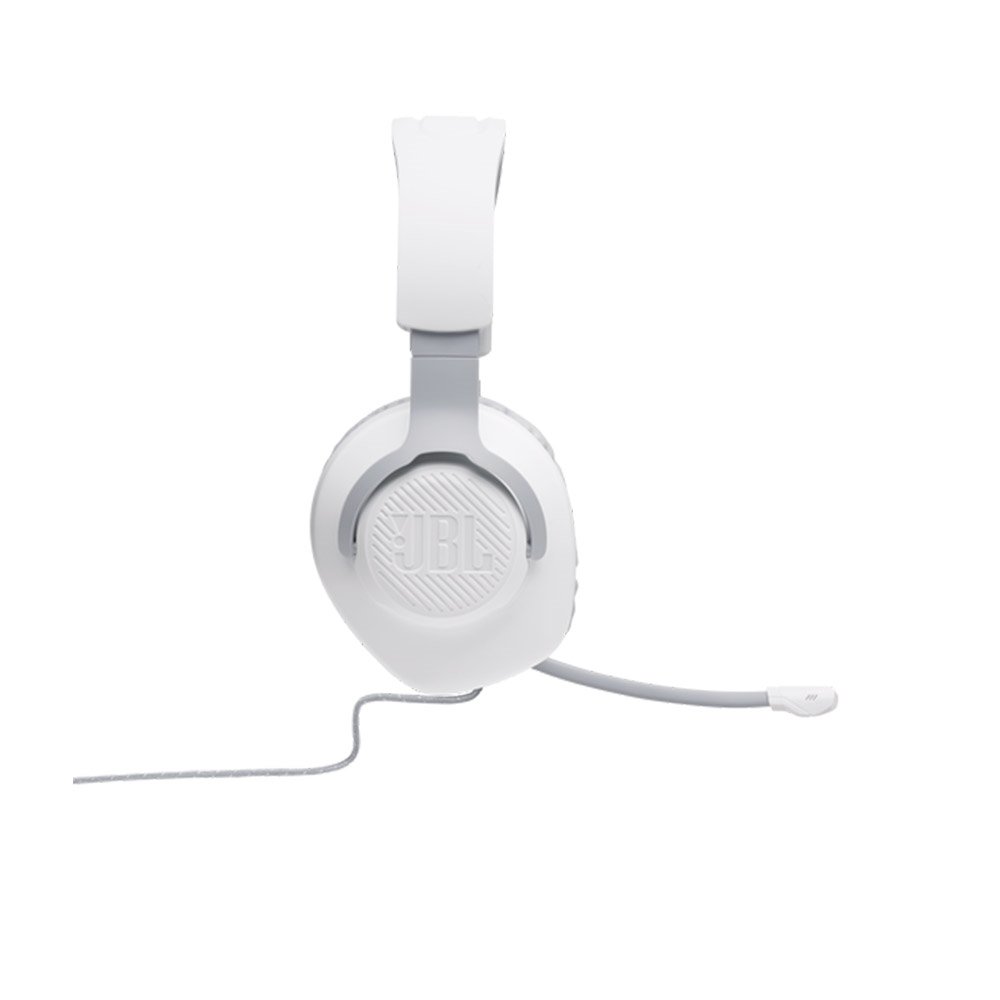 Fone de Ouvido Gamer JBL Quantum 100, com Microfone Boom Removível, Branco
