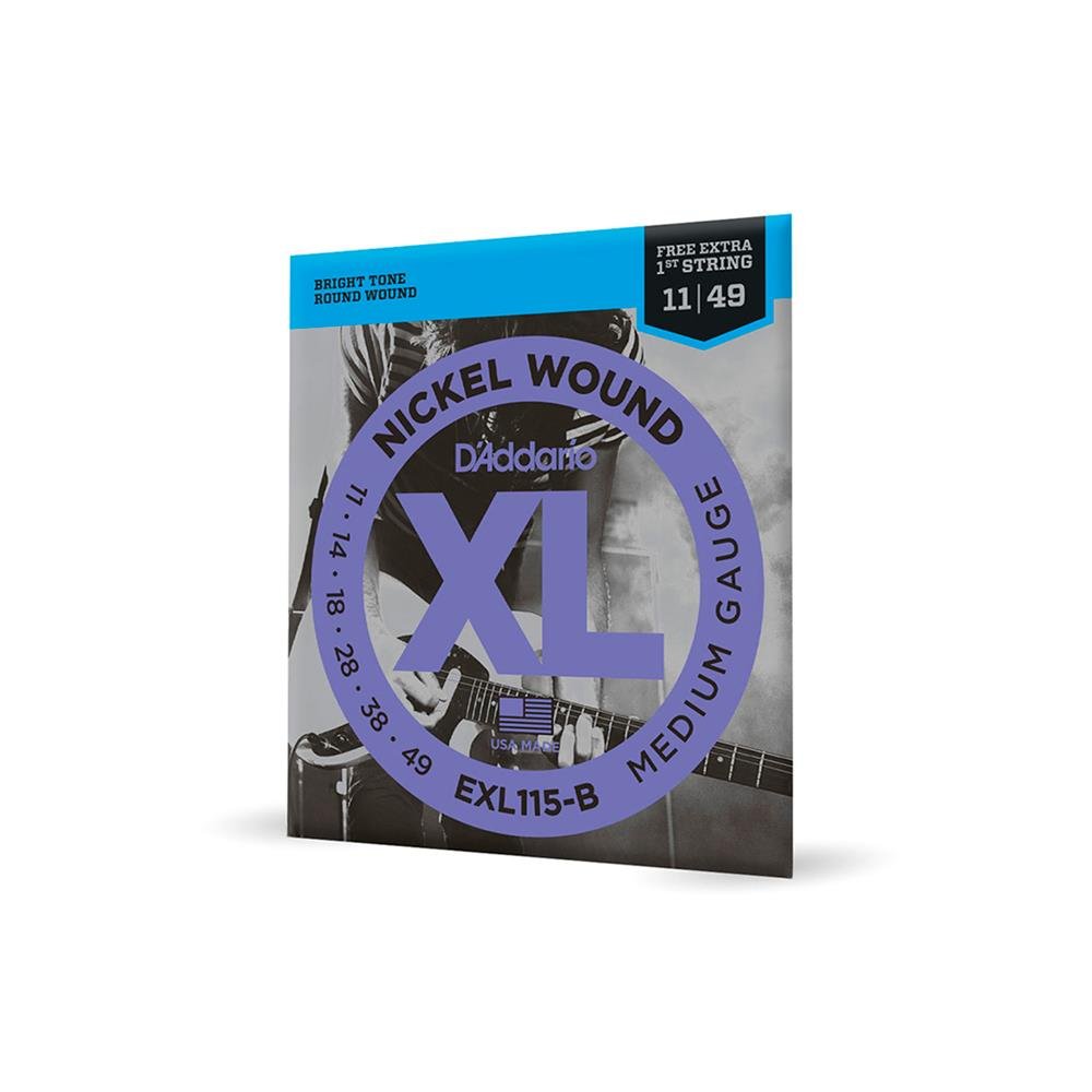Encordoamento para Guitarra 0.11 Exl 115b DAddario