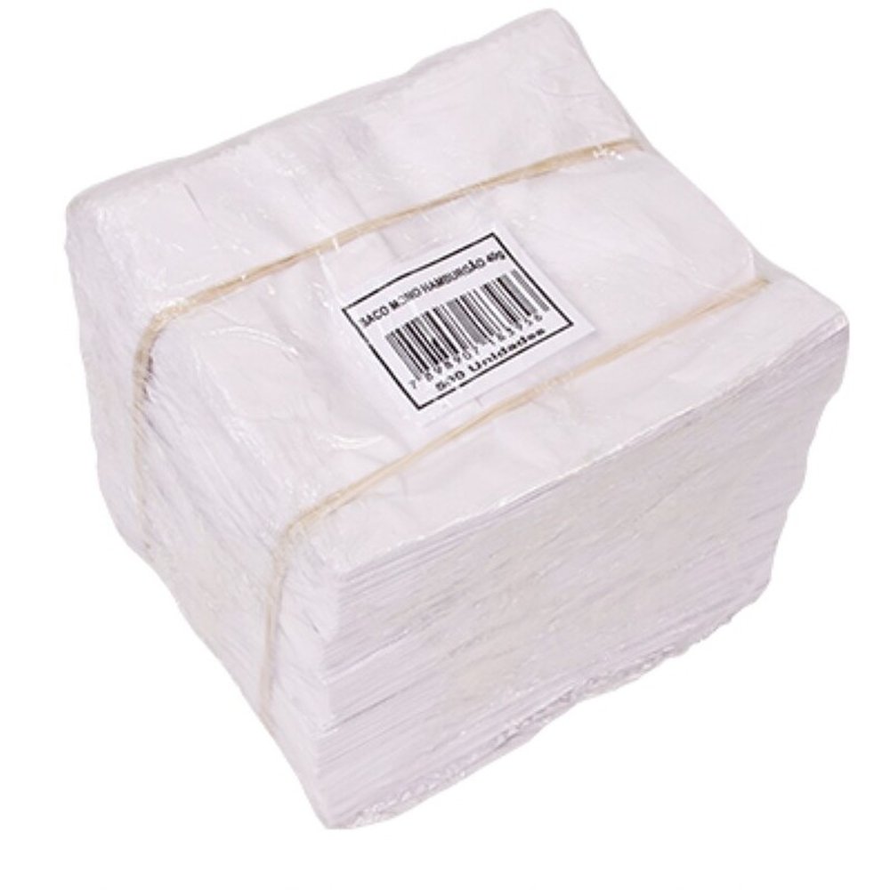 Saco Mono Para Hamburguer E Pastel 40gr 500 Unidades Kamp