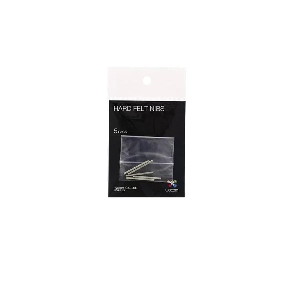 Pontas para Canetas Wacom Hard Felt Nibs 5-Pack ACK20003