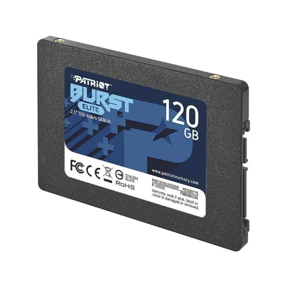 Ssd Patriot Burst Elite, 120gb, 2.5", Sata Iii 6gb/s - Pbe120gs25ssdr