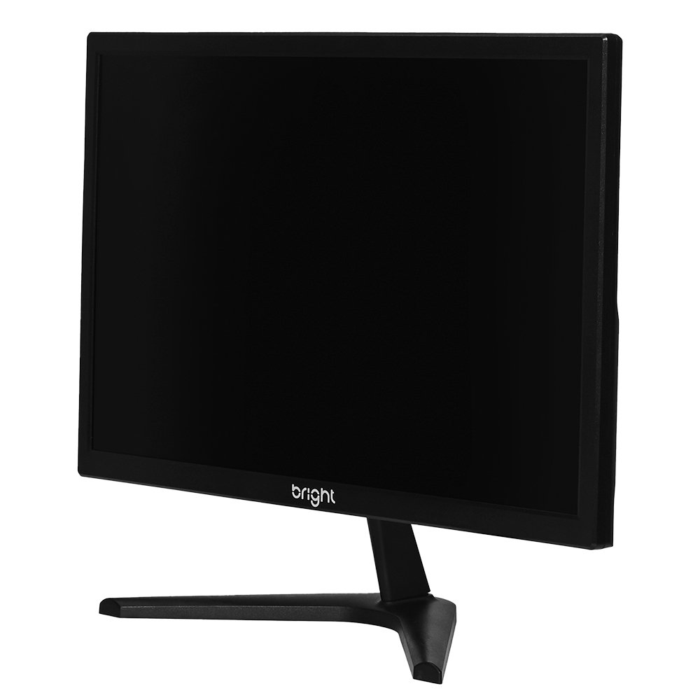 Monitor LED 19" Bright MT001 Office, HD, Resolução 1440x900, HDMI, VGA, Painel LCD, 60Hz