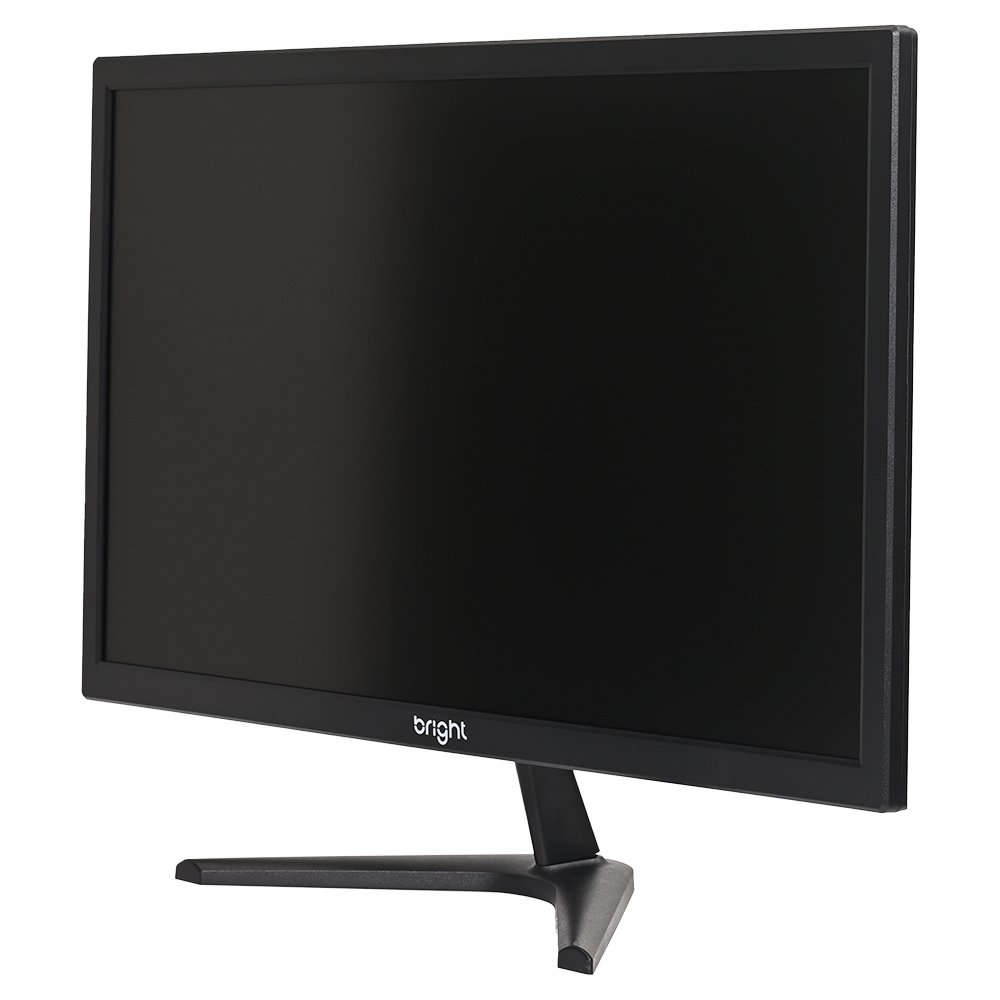Monitor LED 27" Bright MT004, Full HD, Resolução 1920x1080, HDMI, VGA, Painel LCD, 60Hz