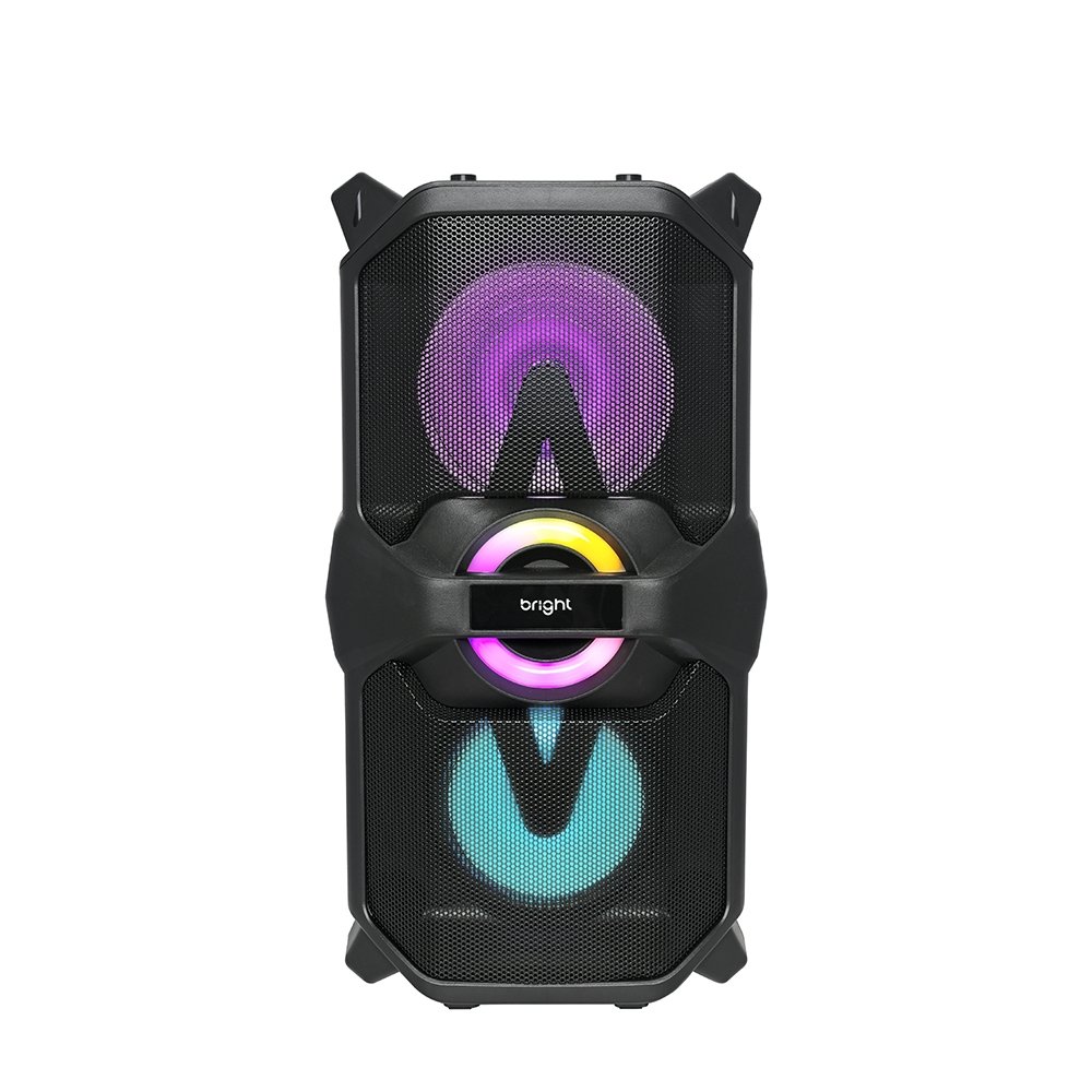 Caixa Amplificada Bright C12 Supernova, 200W, Bluetooth/FM/USB, Preto