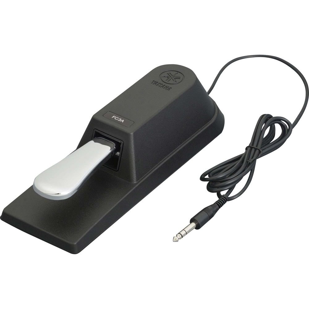 Pedal Sustain para Teclado Fc3a-Y Preto Yamaha