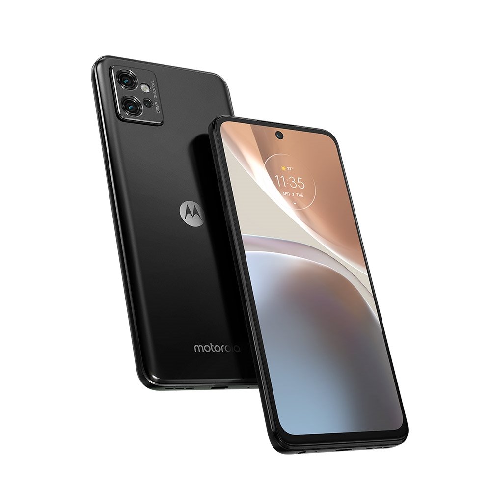 Smartphone Motorola Moto G32 Preto, Tela de 6.5" | 4G+Wi-Fi, And. 12 e Câm. Tras. de 50+8+2MP Frontal de 16MP e 4GB RAM, 128GB