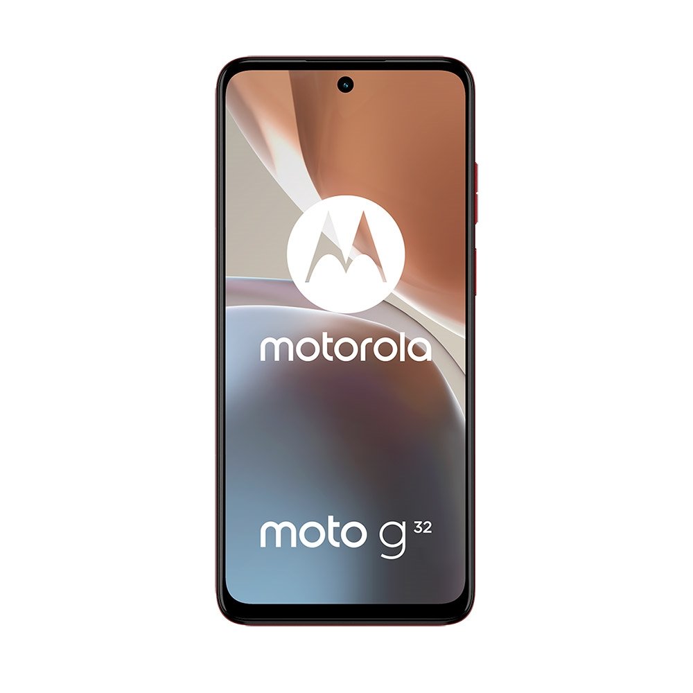 Smartphone Motorola Moto G32 Vermelho, Tela de 6.5"| 4G+Wi-Fi, And. 12, Câm. Tras. |50+8+2MP, Frontal de 16MP, 4GB RAM, 128GB