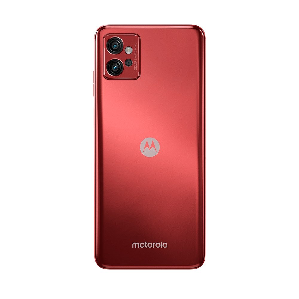 Smartphone Motorola Moto G32 Vermelho, Tela de 6.5"| 4G+Wi-Fi, And. 12, Câm. Tras. |50+8+2MP, Frontal de 16MP, 4GB RAM, 128GB