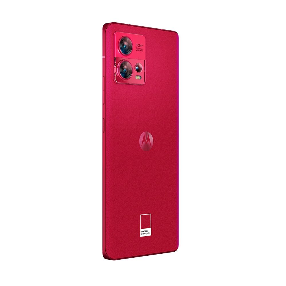 Smartphone Motorola Edge 30 Fusion, Magenta, Tela de 6.6", 5G+Wi-Fi+NFC, Android 12, Câm. Tras. 50+13+2MP, Frontal 32MP, 256GB