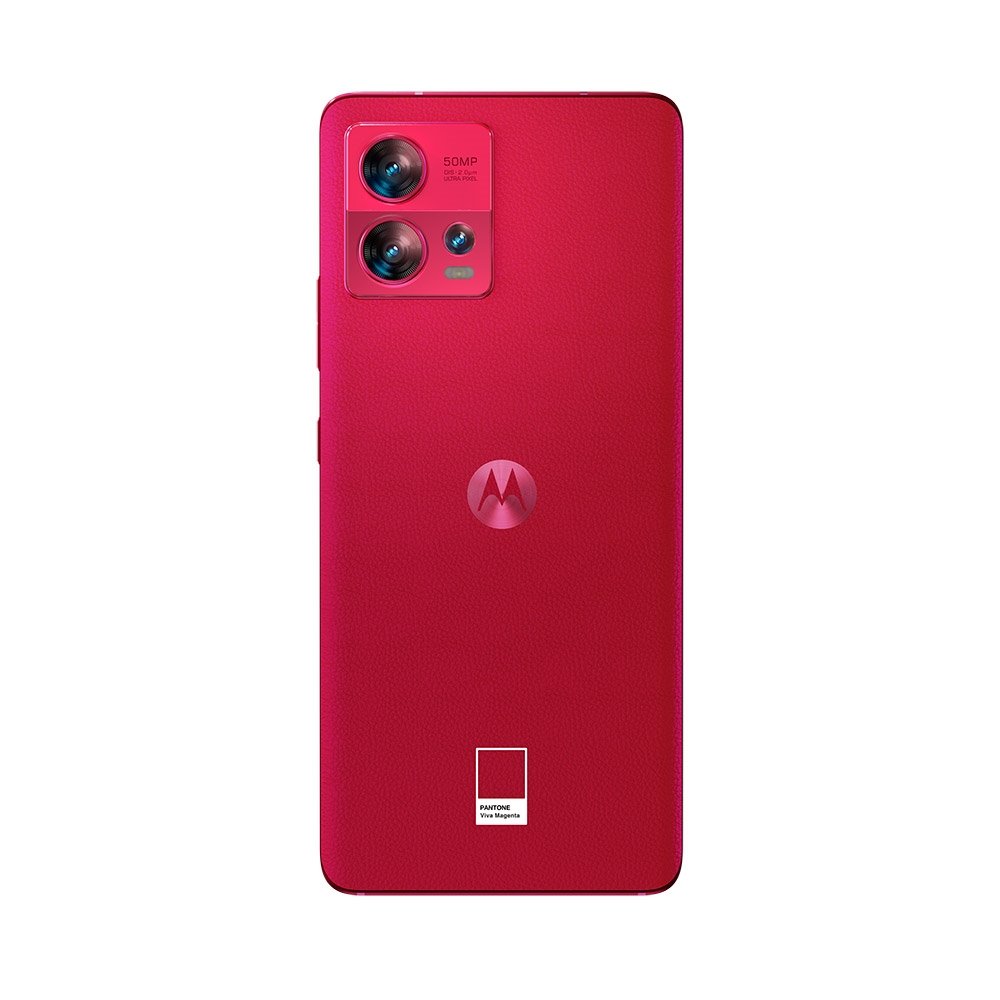 Smartphone Motorola Edge 30 Fusion, Magenta, Tela de 6.6", 5G+Wi-Fi+NFC, Android 12, Câm. Tras. 50+13+2MP, Frontal 32MP, 256GB