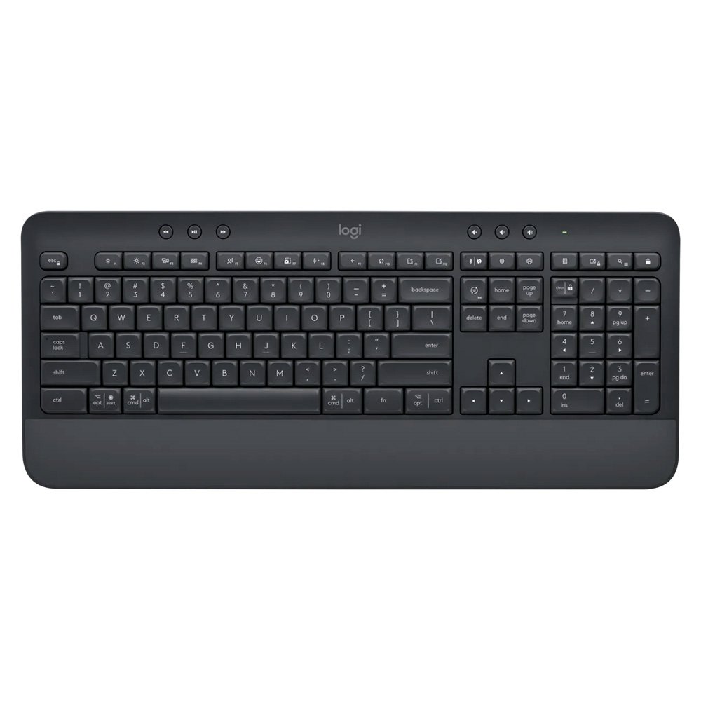 Teclado Sem Fio Signature K650 Grafite, Bluetooth, Padrão Us, 920-010911, Logitech