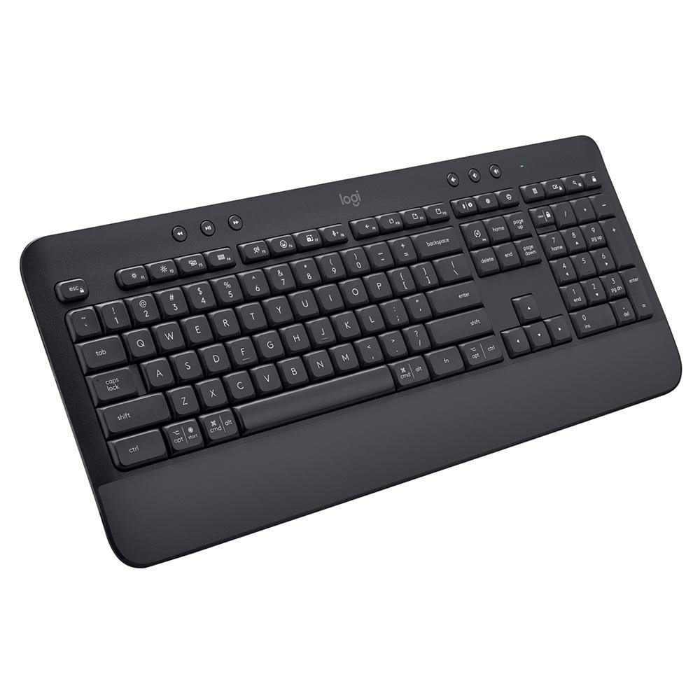 Teclado Sem Fio Signature K650 Grafite, Bluetooth, Padrão Us, 920-010911, Logitech