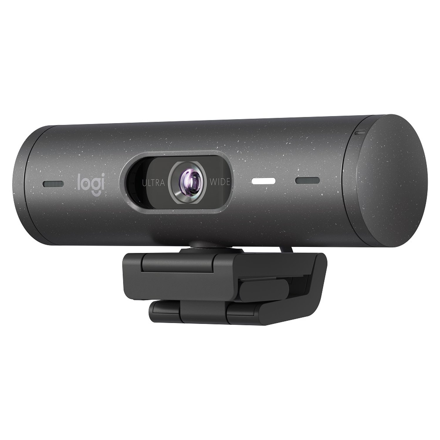 WebCam Logitech Brio 500 Full HD 60 fps, Foco automatico, Microfone integrado, USB-C, Grafite - 960-001412.