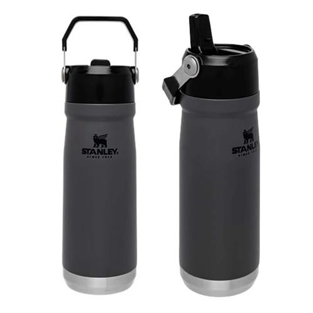 Garrafa Térmico Flip Straw 651ml Charcoal
