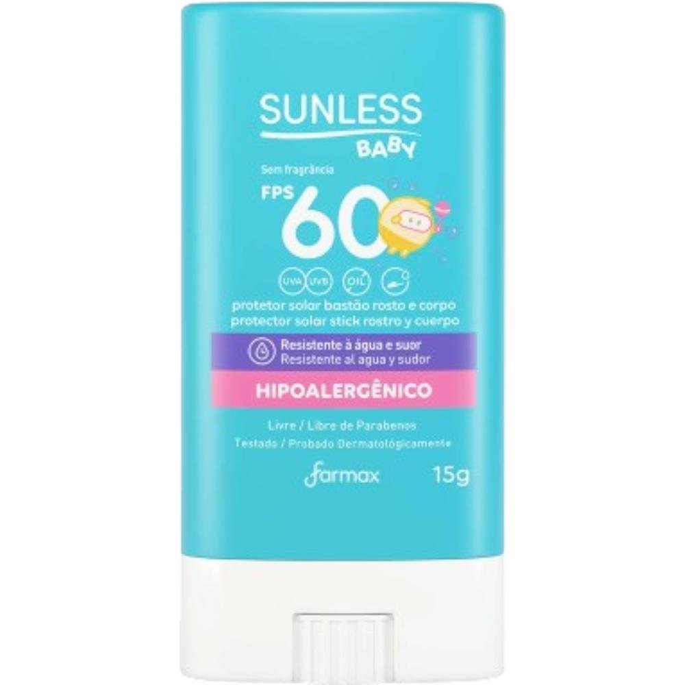 Protetor Solar Sunless Baby Fps60 15G