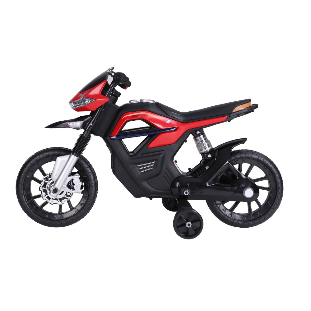 Moto Big Trail Elétrica 6V Vermelha Bel