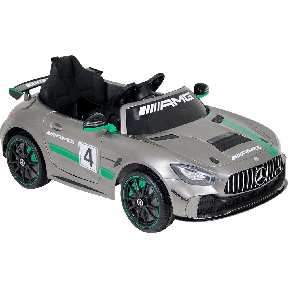 Carro Elétrico Mercedes-Benz GT4 AMG Prata Bel