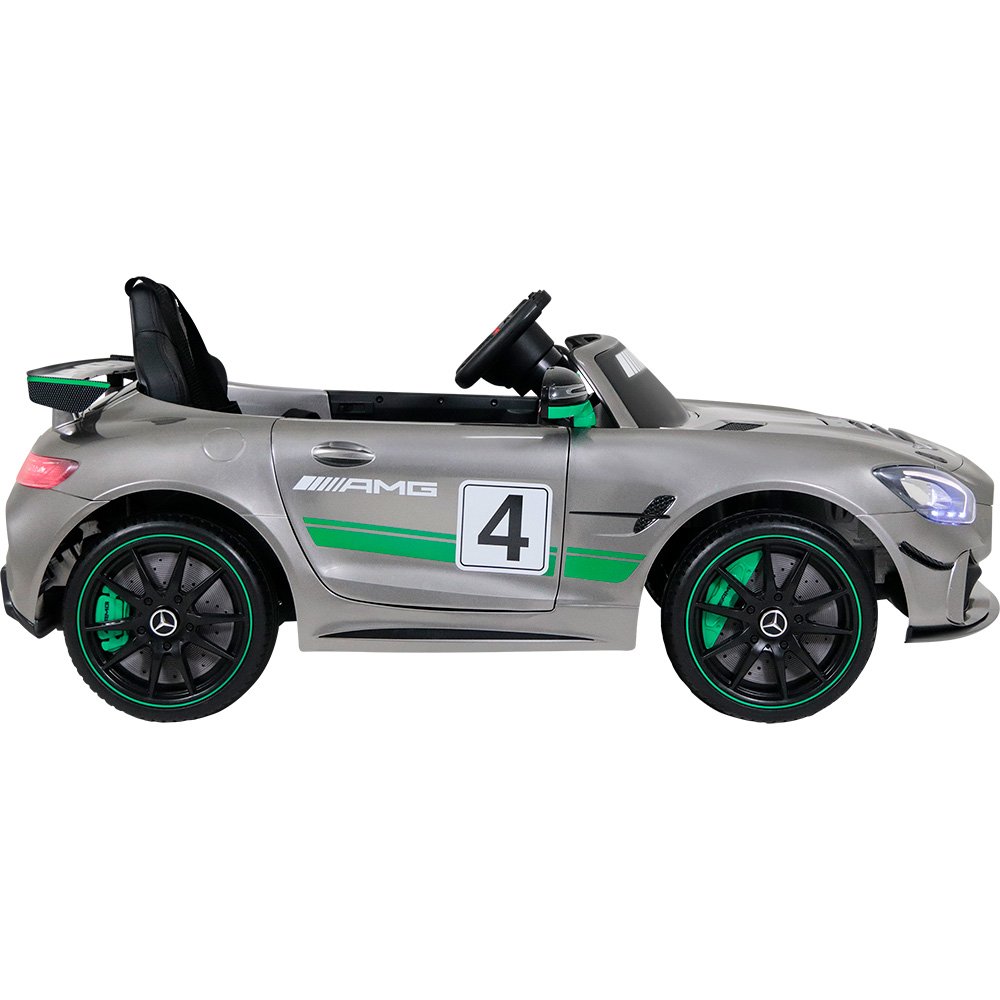 Carro Elétrico Mercedes-Benz GT4 AMG Prata Bel
