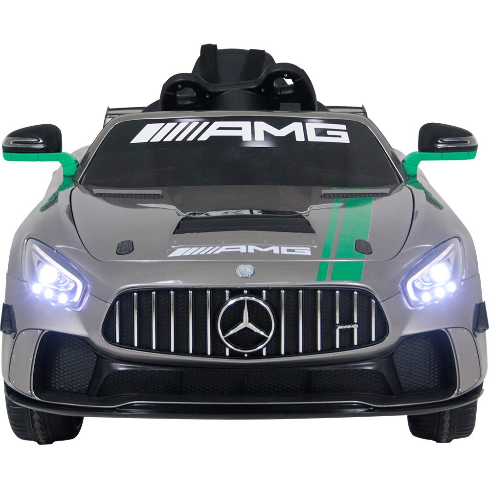 Carro Elétrico Mercedes-Benz GT4 AMG Prata Bel