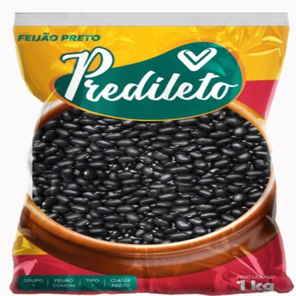 Feijao Predileto Preto 10x1kg