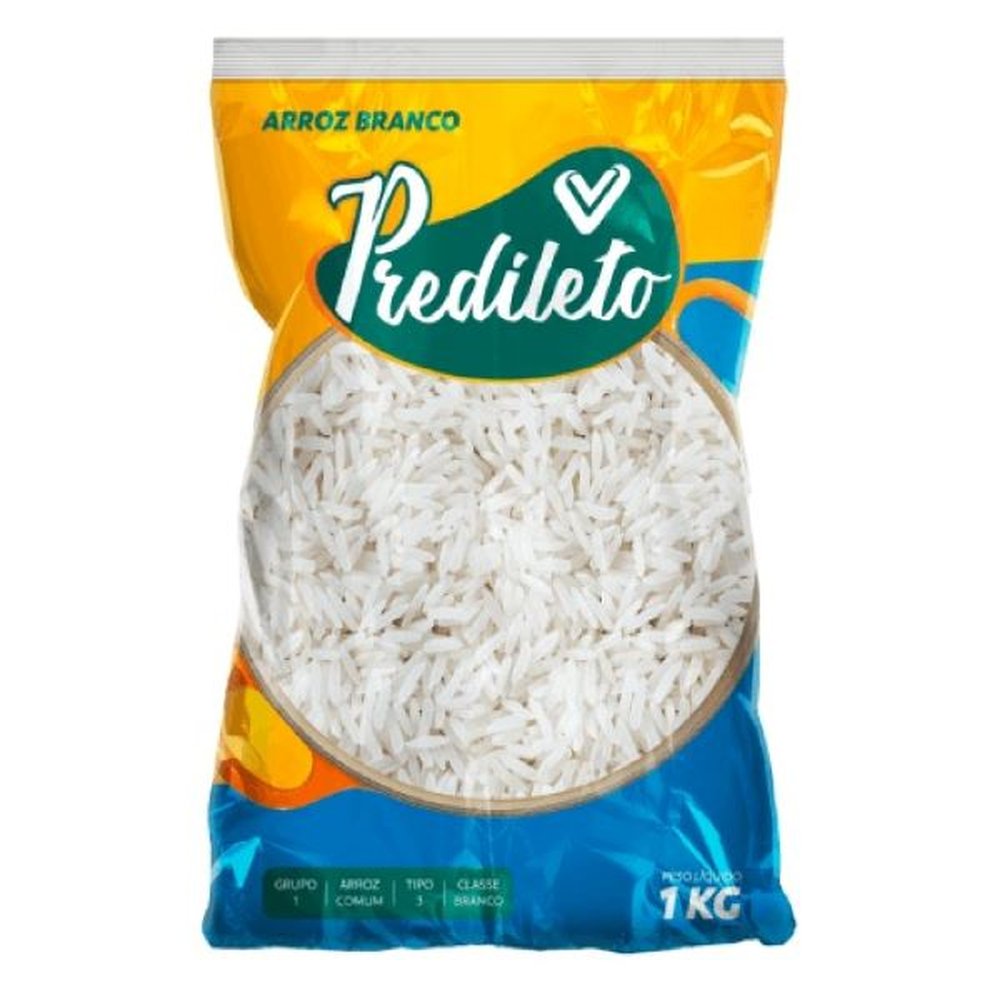 Arroz Predileto Branco Tipo 3 30x1kg