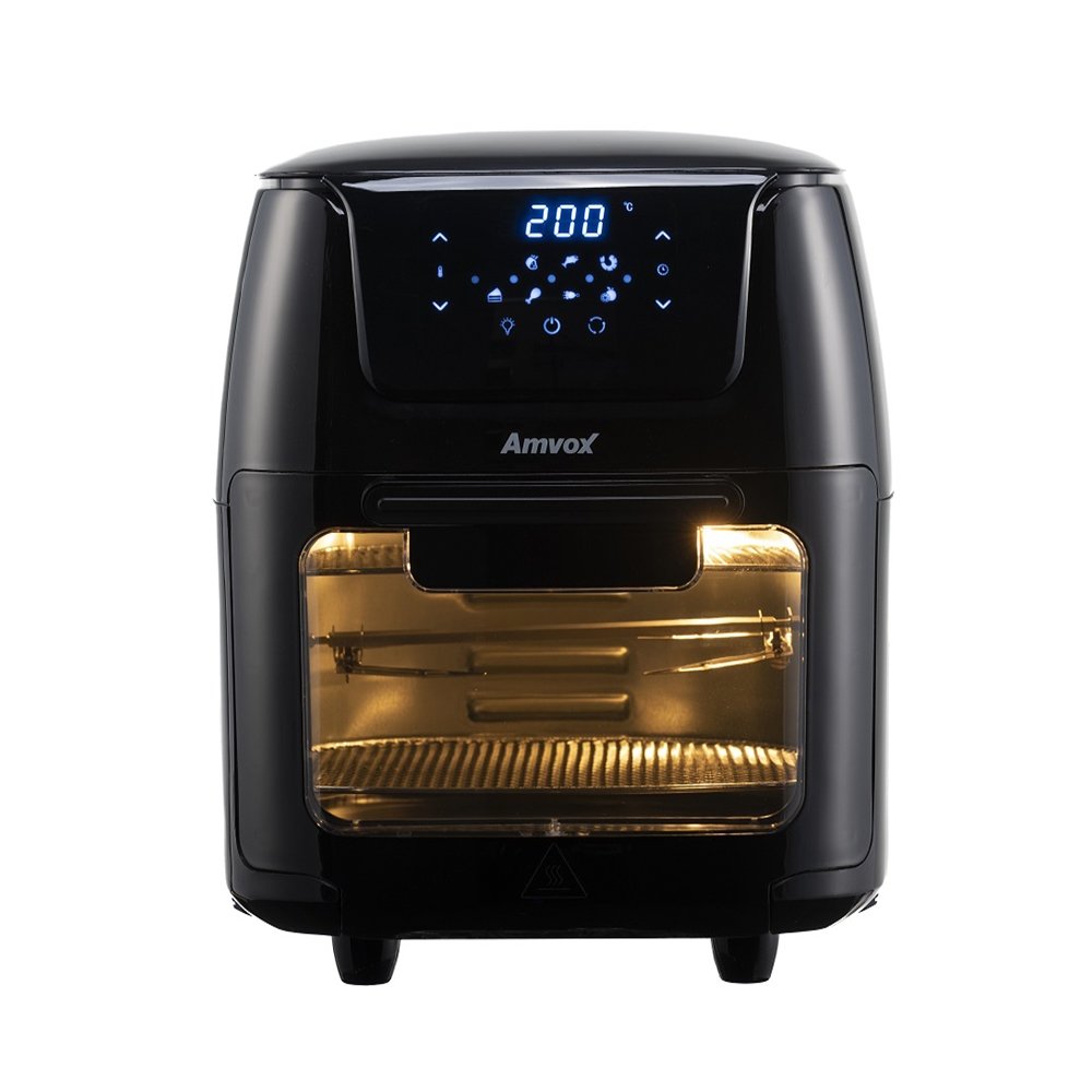 Fritadeira Air Fryer Amvox Oven ARF1222 - 12 Litros, Preto, 220V