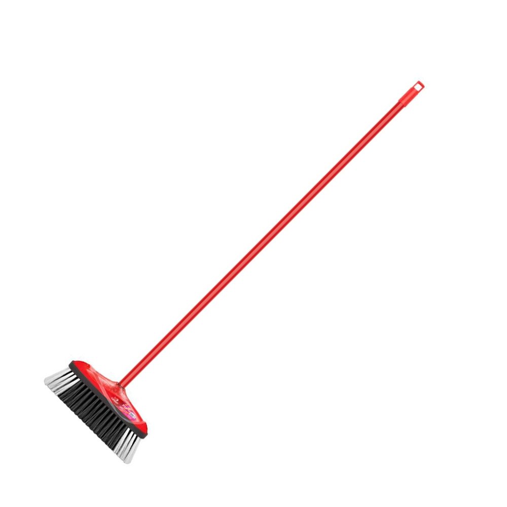 Vassoura Condor Ref. V-9 Plus Pelo Sintético c/ Cabo - 12 unidades