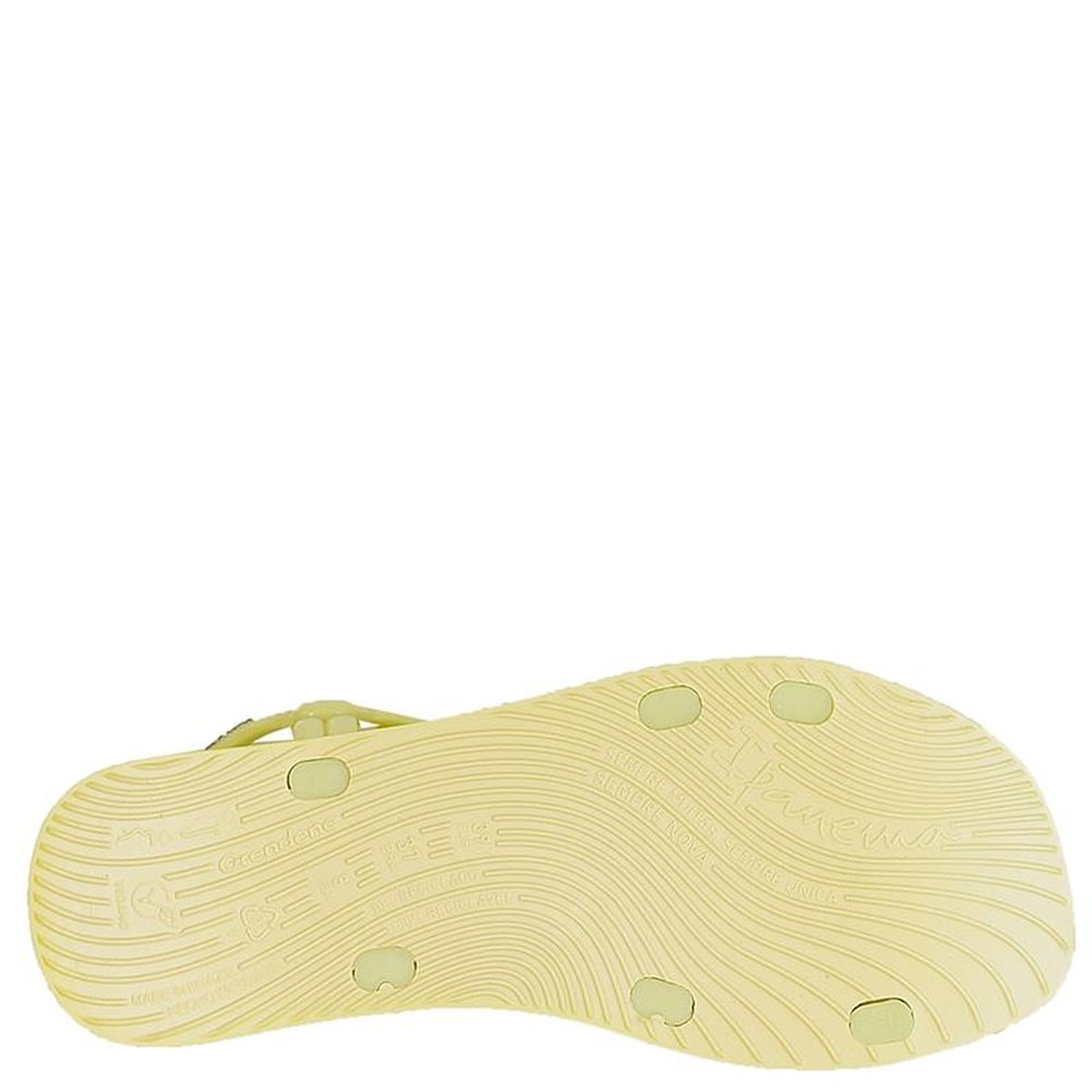 Sandalia Ipanema Solar Amarelo - Azul - Grade com 12 pares
