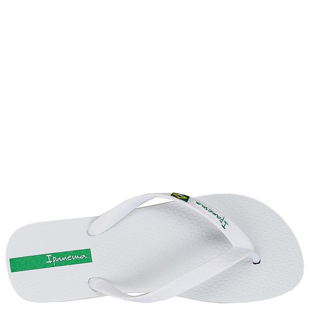 Chinelo Ipanema Brasil Branco - Grade com 12 pares