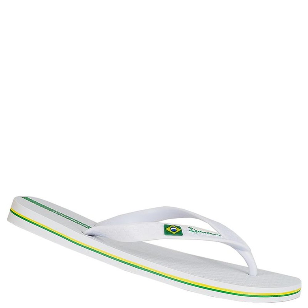 Chinelo Ipanema Brasil Branco - Grade com 12 pares