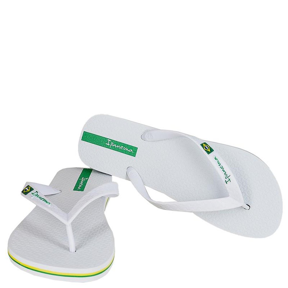 Chinelo Ipanema Brasil Branco - Grade com 12 pares