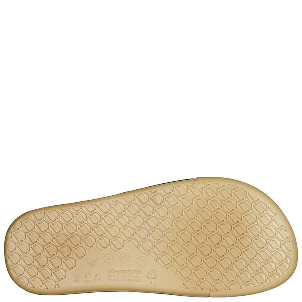 Chinelo Masculino Spin Slide Rider Bege - Verde - Grade com 12 pares