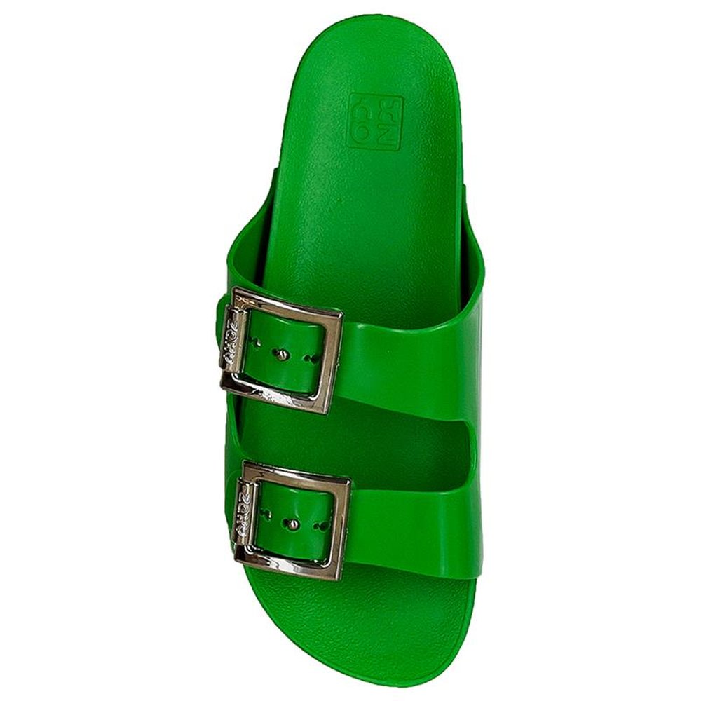 Sandalia Feminina Zaxy Partner Iii Verde - Grade com 12 pares