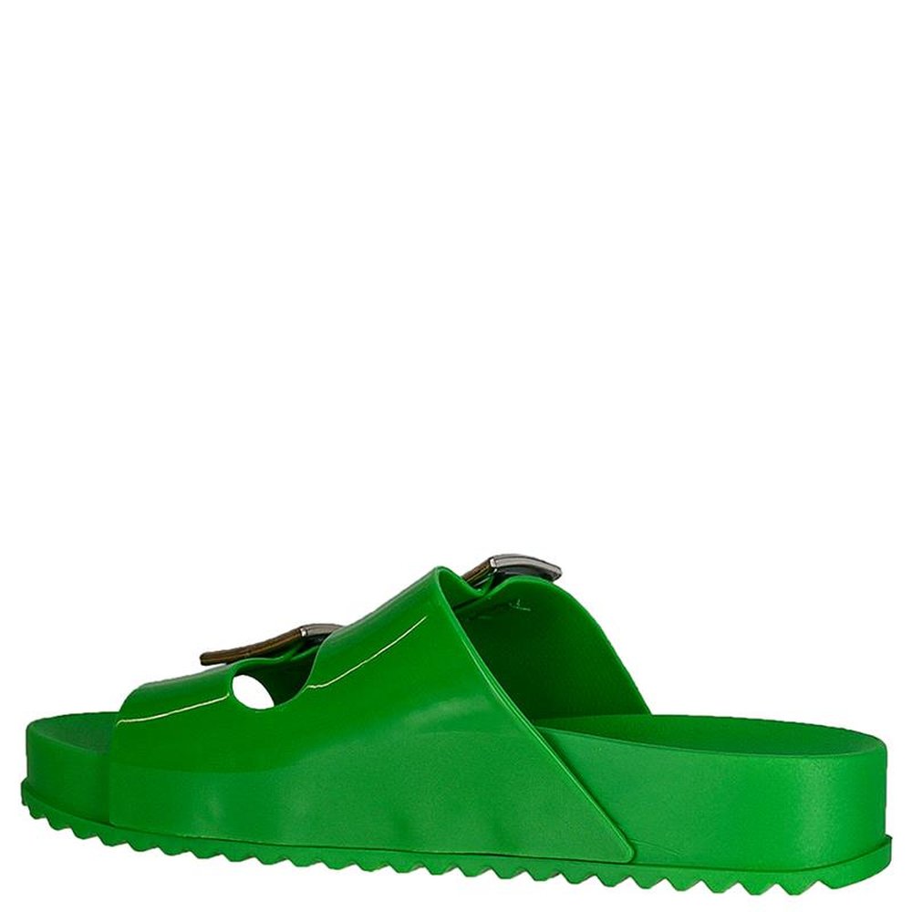 Sandalia Feminina Zaxy Partner Iii Verde - Grade com 12 pares