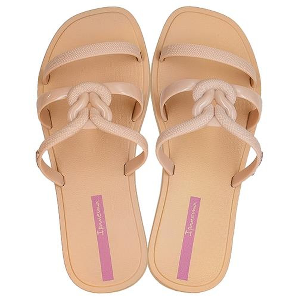Chinelo Ipanema Resort Slide Bege - Grade com 12 pares