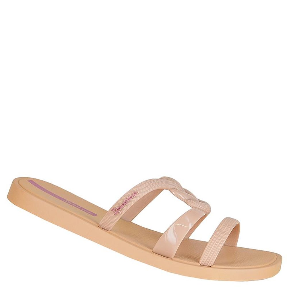 Chinelo Ipanema Resort Slide Bege - Grade com 12 pares