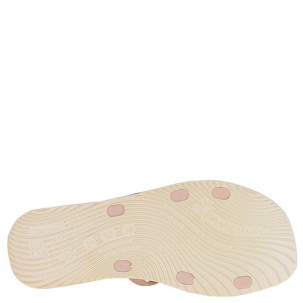 Chinelo Ipanema Resort Slide Bege - Grade com 12 pares