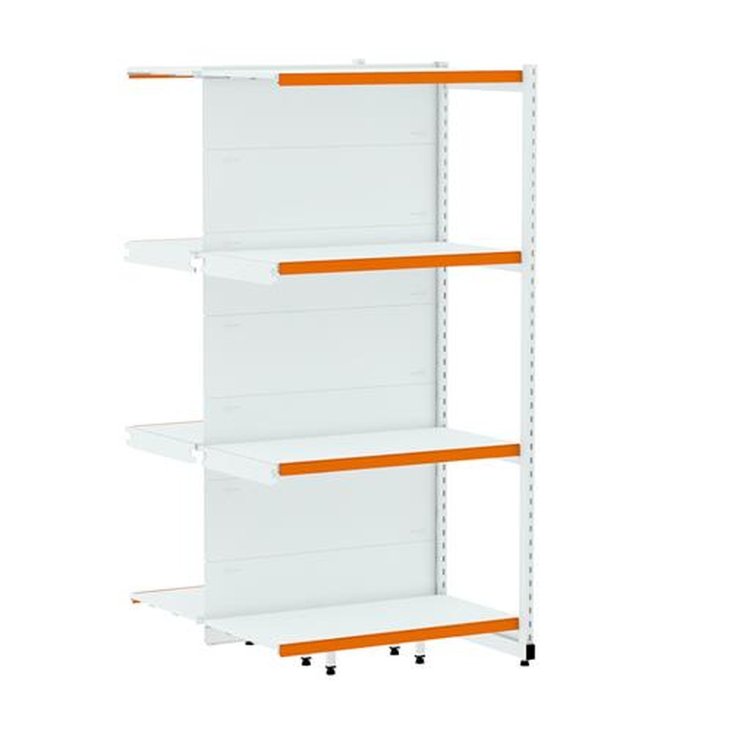 Rack Premium 1,00 Centro Continuação 1,96cmx0,92cmx1,00cm ¿ Com 8 prateleiras