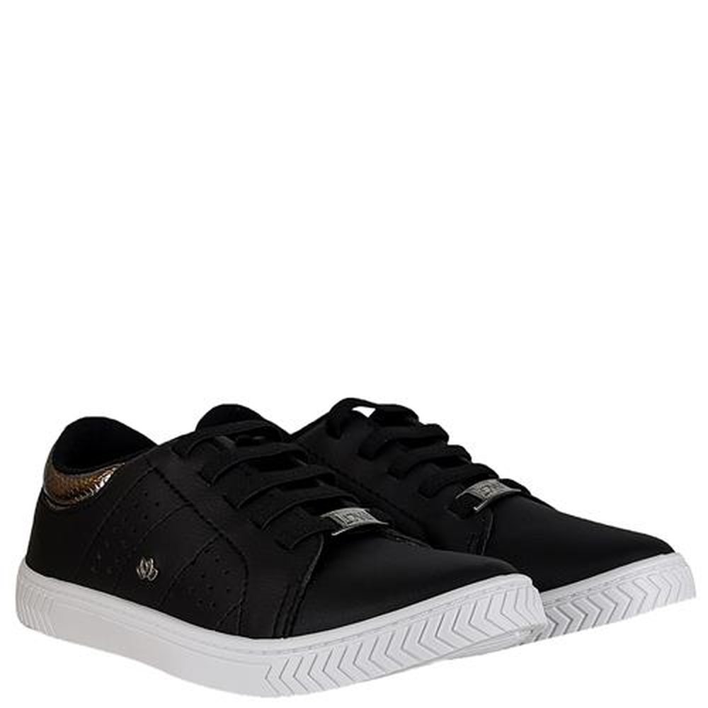 Tenis Escolar Tenis Preto Feminino Di Santinni Tênis Infantil