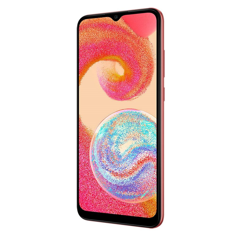 Smartphone Samsung Galaxy A04E, Cobre, Tela 6.5", 4G+Wi-Fi, Android 12, 2 Câm Traseira  13+2MP, Câm Frontal 5MP, 64GB