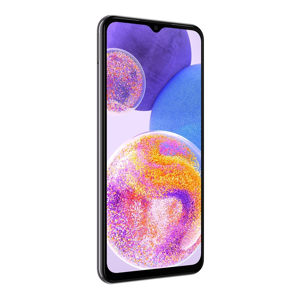Smartphone Samsung Galaxy A23 Preto, Tela de 6.6", 5G+Wi-Fi+NFC, And. 13, Câm. Tras. 50+5+2+2MP, Frontal 8MP, 4GB RAM, 128GB